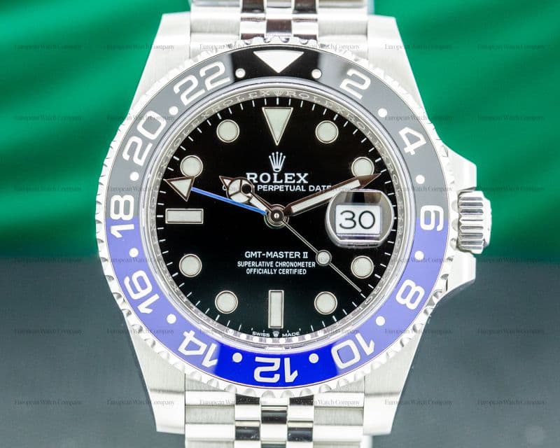 Rolex GMT Master II 126710 Ceramic "Batman" SS / Jubilee 2020 UNWORN