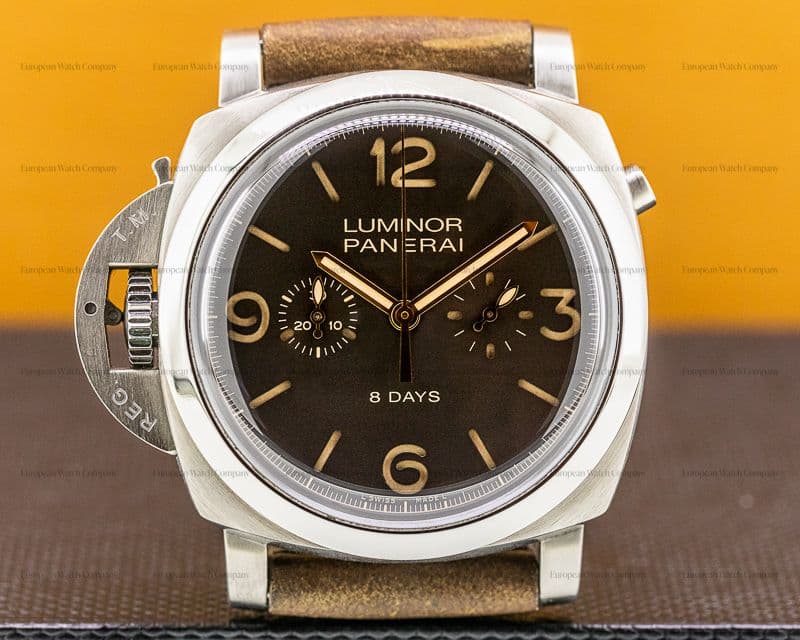 Panerai Luminor 1950 Chrono Monopulsante Destro 8 Days Titanium LIMITED