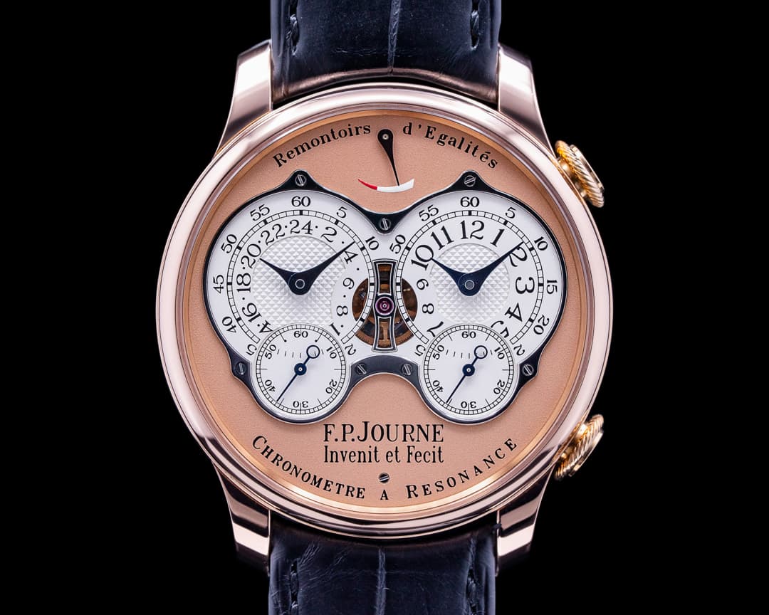 F. P. Journe Chronometre Resonance 20th Anniversary Rose Gold Salmon Dial 40MM