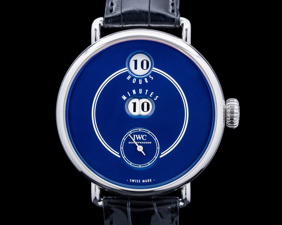 IWC IW505003 Tribute to Pallweber SS Blue Dial LIMITED