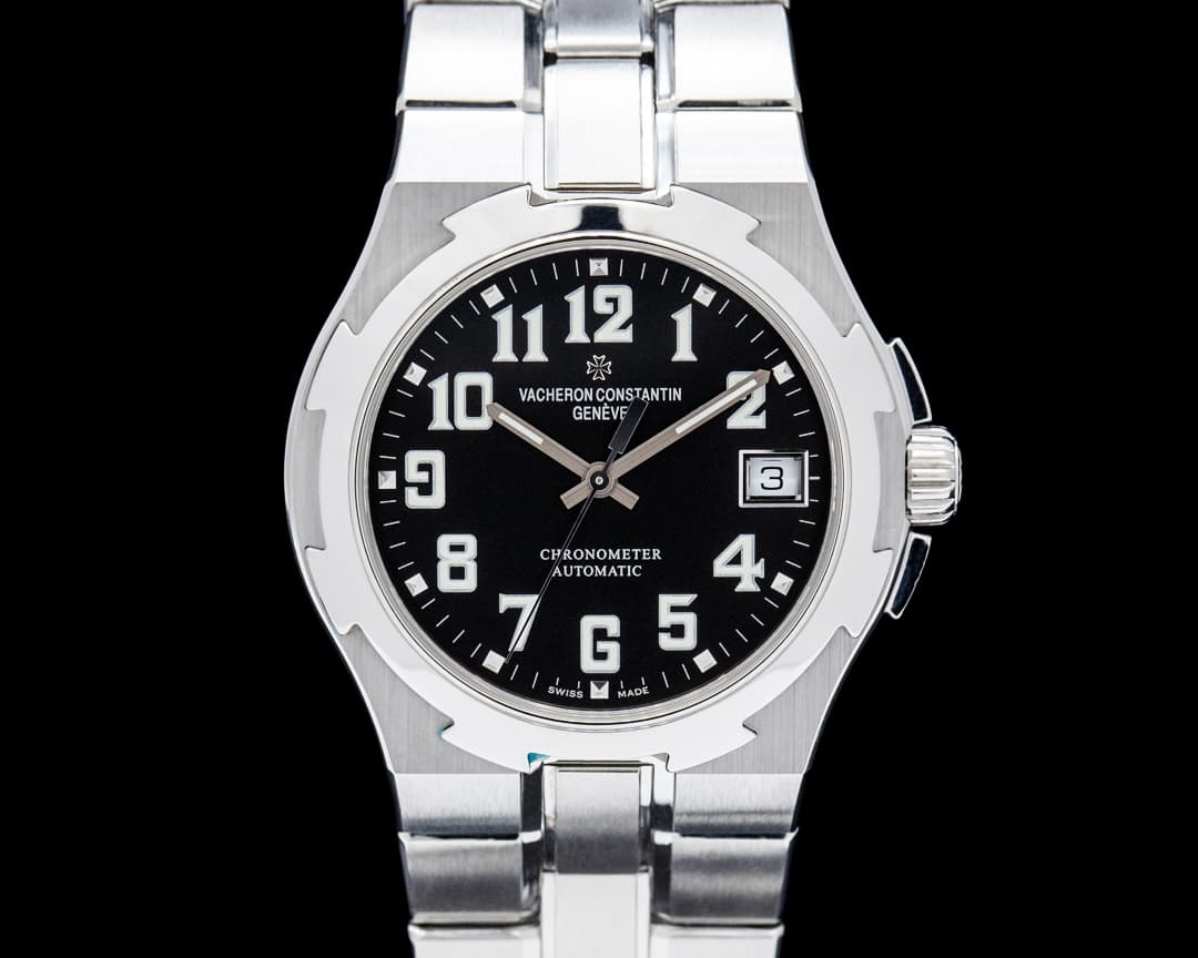 Vacheron Constantin 42042/423A Overseas SS Black Dial