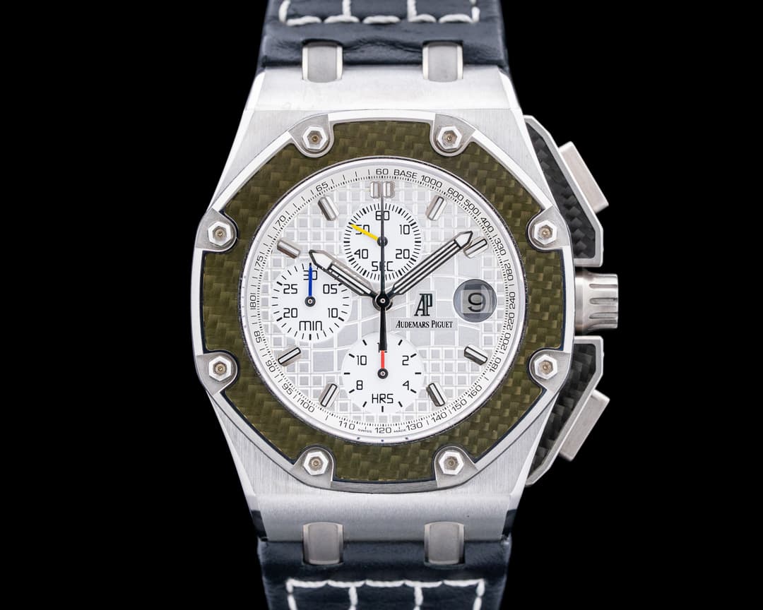 Audemars Piguet Royal Oak Offshore "Juan Pablo Montoya" Titanium Silver Dial LIMITED