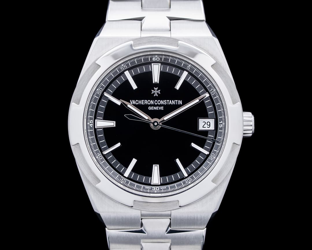 Vacheron Constantin 4500V Overseas SS Black Dial