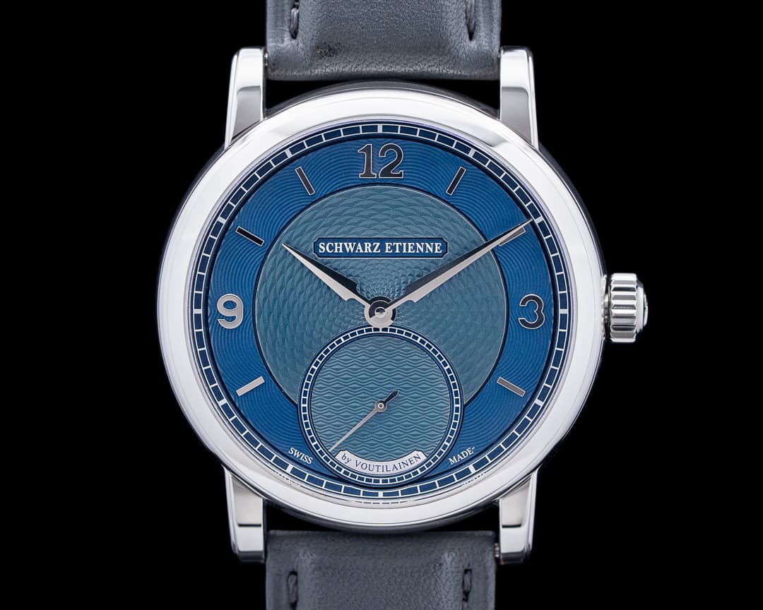 Image of Schwarz Etienne Roma Synergy SS Blue Dial 2025 LIMITED
