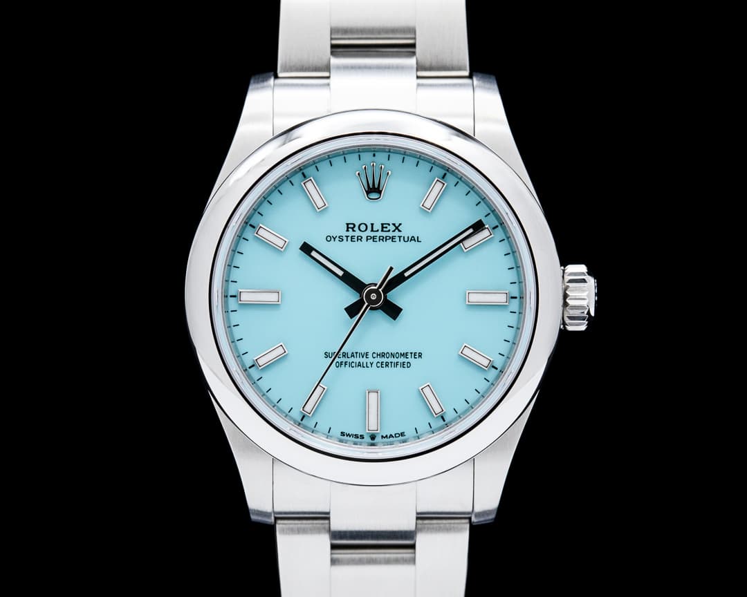 Rolex 277200 Oyster Perpetual 31MM SS Turquoise Blue Dial 2026