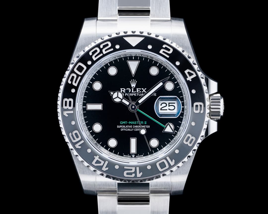 Rolex 126710GRNR GMT-Master II "Bruce Wayne" SS Black Dial 2026