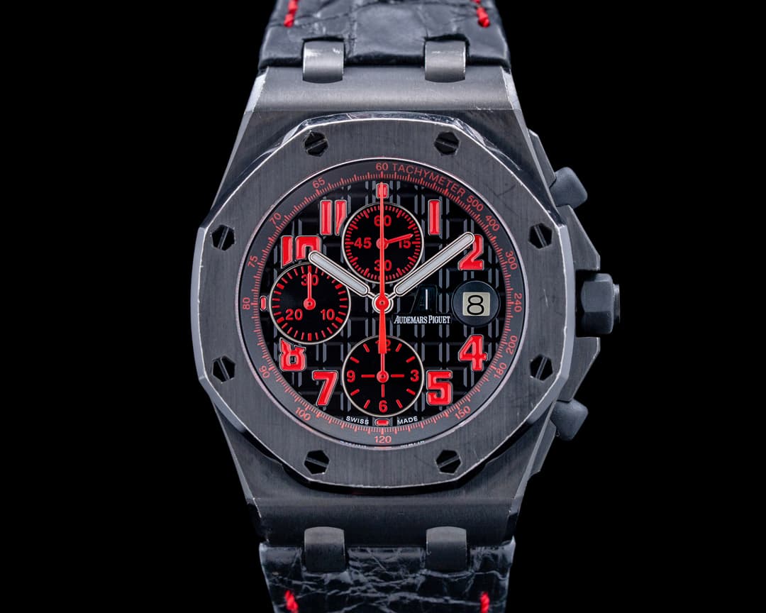Audemars Piguet 26186SN Royal Oak Offshore Las Vegas Strip PVD SS Black Dial LIMITED
