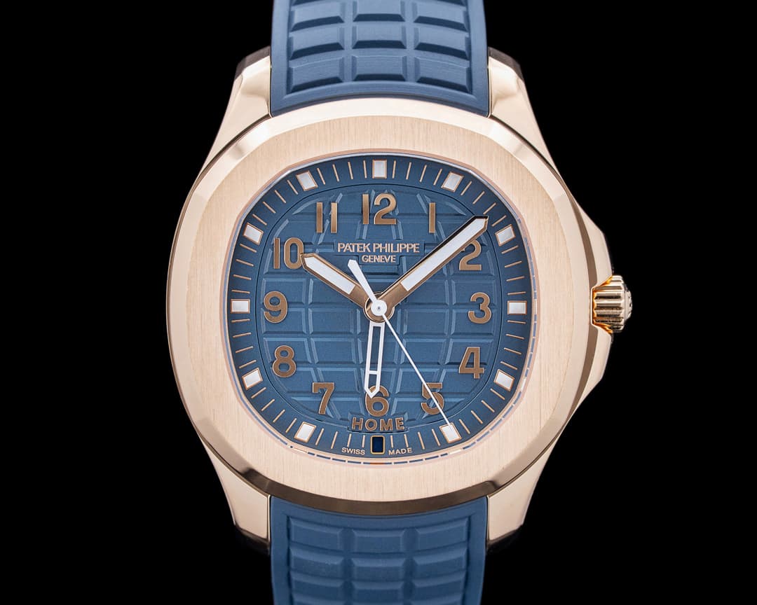 Image of Patek Philippe 5269R Aquanaut Travel Time 18K Rose Gold Blue Dial
