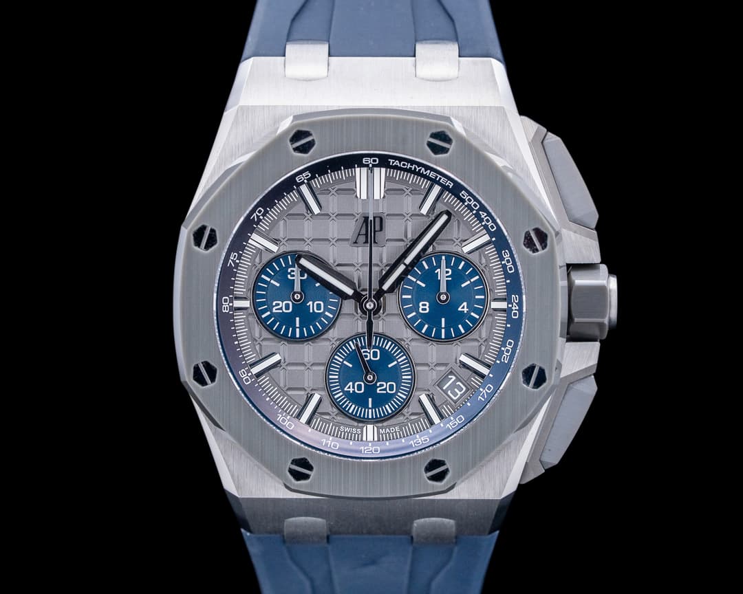 Audemars Piguet 26420IO Royal Oak Offshore Chronograph Titanium Grey Dial