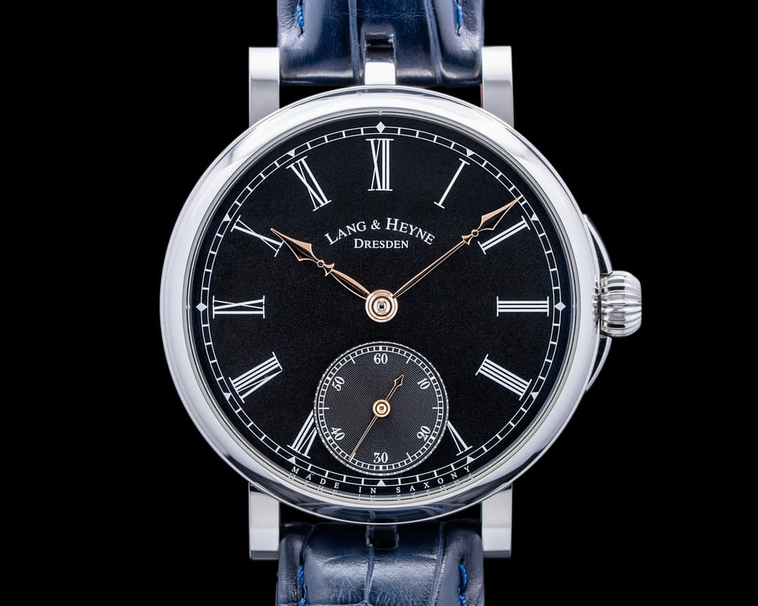 Lang & Heyne Friedrich III Stainless Steel Black Dial