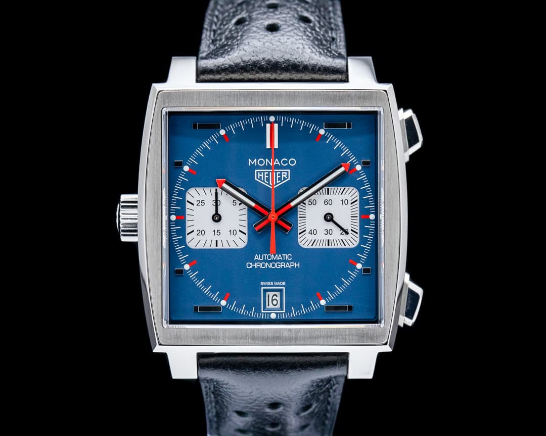 TAG Heuer CAW211P.FC6356 Monaco Calibre 11 Automatic SS Blue Dial