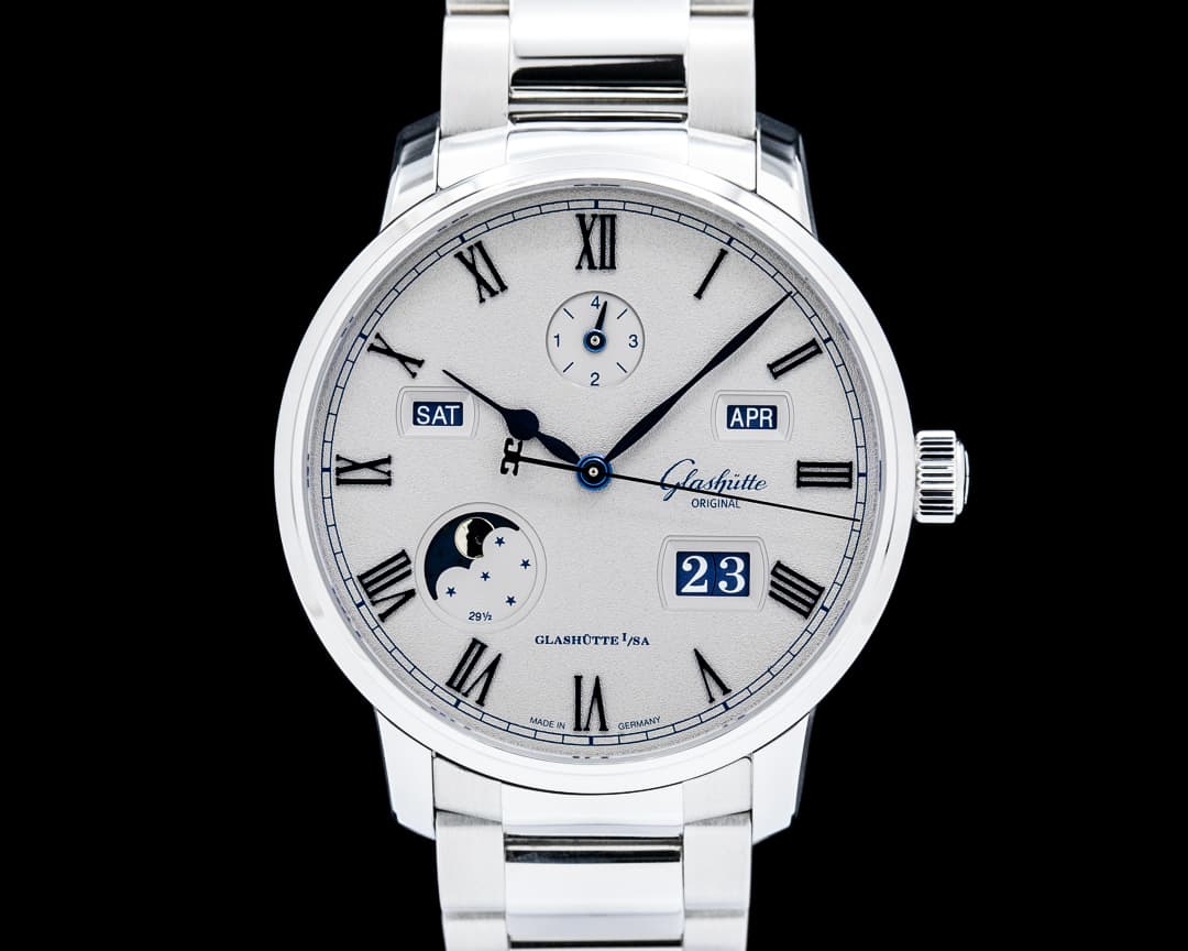 Glashütte Original Senator Excellence Perpetual Calendar SS Gray Dial