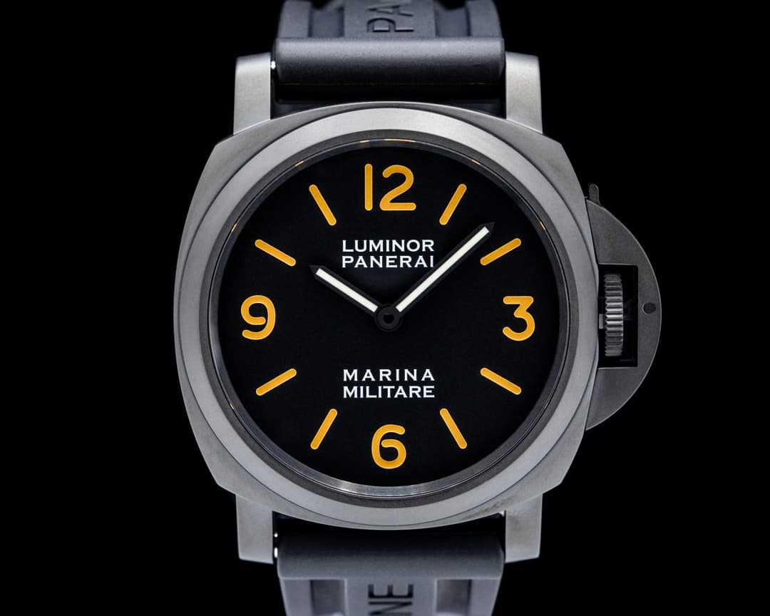 Panerai PAM05218 Luminor Marina Militare DLC SS Black Dial 2025