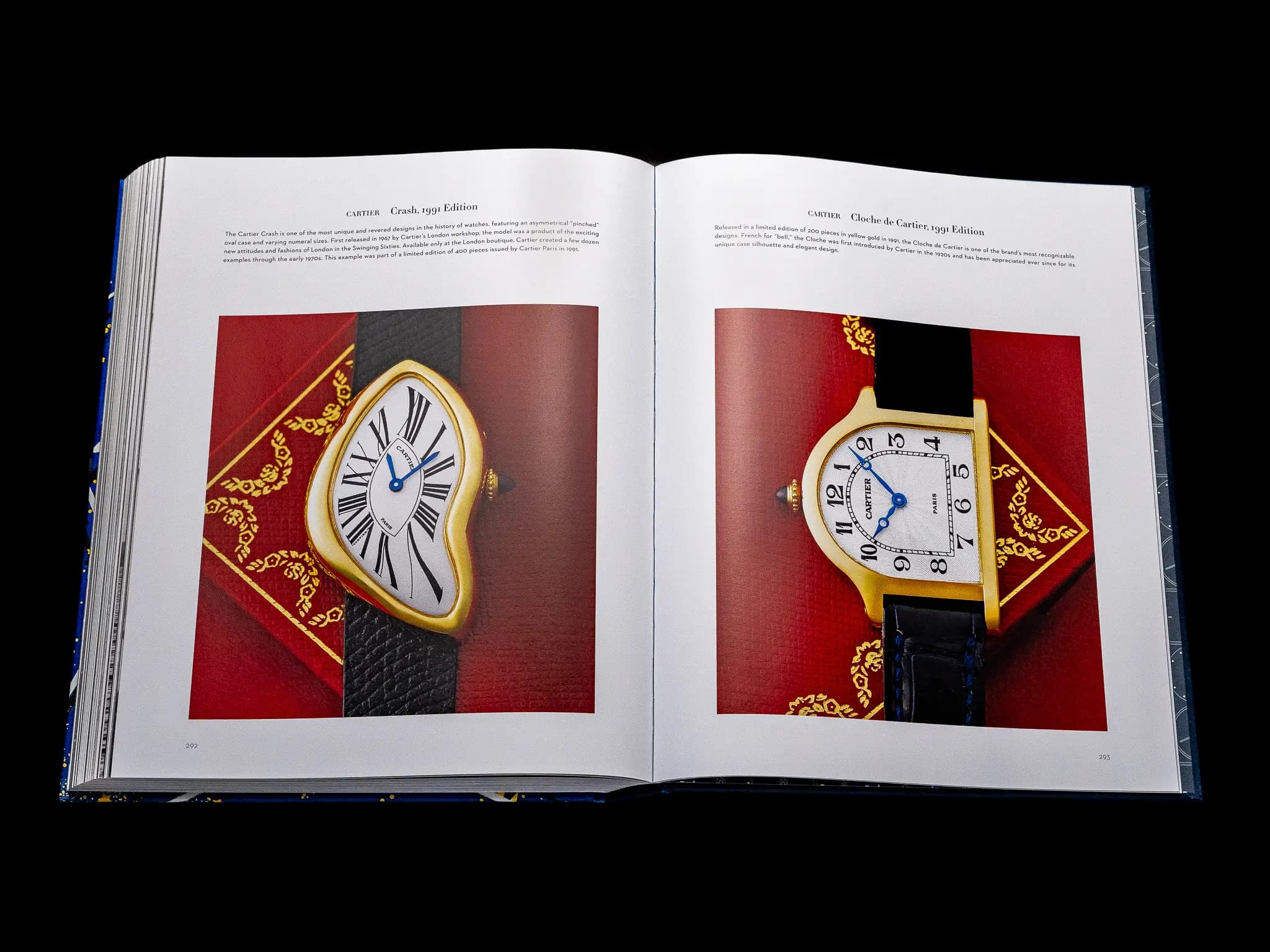 Open view of the new The Connoisseur's guide to Fine Timepieces - European Watch Company and Assouline