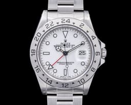 Explorer II "Polar" 16570 White Dial SS