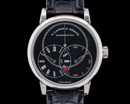 Richard Lange 252.029 JUMPING SECONDS White Gold Black Dial 