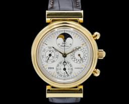 Da Vinci Tourbillon 3752 Perpetual Calendar Chronograph 18k YG LIMITED