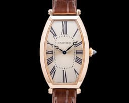 Tonneau Large Manual Wind 18k Rose Gold WGTN0006 