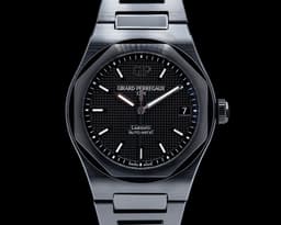 Laureato Automatic 42mm Ceramic Black Dial