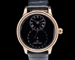 Grande Seconde Deadbeat Automatic 18k RG Black Dial