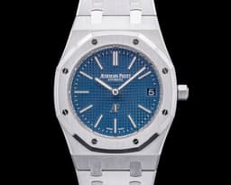 Royal Oak Extra Thin "50th Anniversary" Blue Dial SS 16202ST