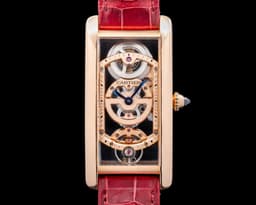 Tank Cintree WHTA0008 Skeleton 18k Rose Gold LIMITED RARE