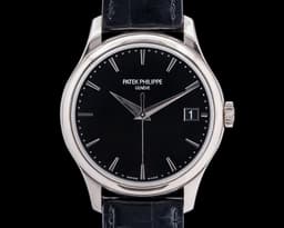 Calatrava 5227G Automatic 18K White Gold Black Dial