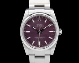 Oyster Perpetual Purple "Grape" Dial SS