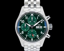 Pilot's Watch Chronograph 41mm SS Green Dial