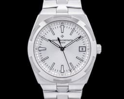 Overseas 4500v Automatic 41mm Silver Dial