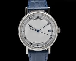 Classique Guilloche Dial 18K White Gold