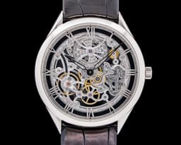 Metiers D'art Mecaniques Ajourees 18K White Gold 40MM