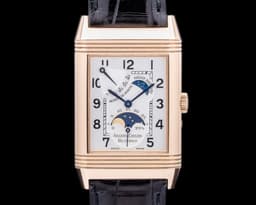 Reverso Sun Moon Power Reserve 18K Rose Gold