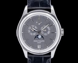 Annual Calendar 5146P Grey Dial Platinum