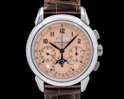 5270P Perpetual Calendar Chronograph Platinum Salmon Dial