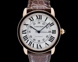 Ronde Solo de Cartier XL 18K Rose Gold Automatic