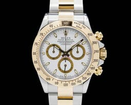 Daytona White Dial 18K Yellow Gold / SS