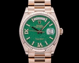 Day Date President 128235 Aventurine Diamond Dial UNWORN