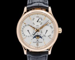 Master Control Perpetual Moon Phase 18K RG / Silver Dial