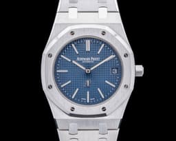 Royal Oak 15202ST "Jumbo" Extra Thin Blue Dial SS