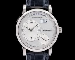 Lange 1 18K White Gold Silver Dial