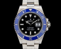 Submariner Date 126619 18K White Gold Blue Bezel