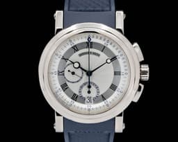 Marine Chronograph 5827BB 18K White Gold