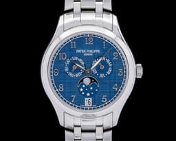 Annual Calendar 4947/1A SS / Blue Dial