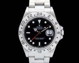 Explorer II SS Black Dial 16570