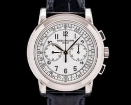 5070G White Gold Chronograph