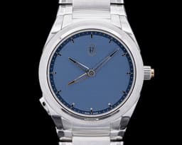 Tonda PF GMT Rattrapante SS Blue Dial