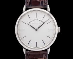 Saxonia Thin Manual Wind 201.027 18K White Gold