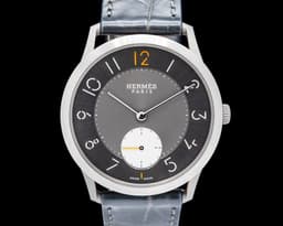 Slim d'Hermes Titanium Grey Dial