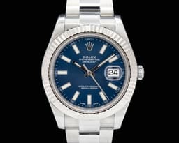 Datejust II Blue Dial SS